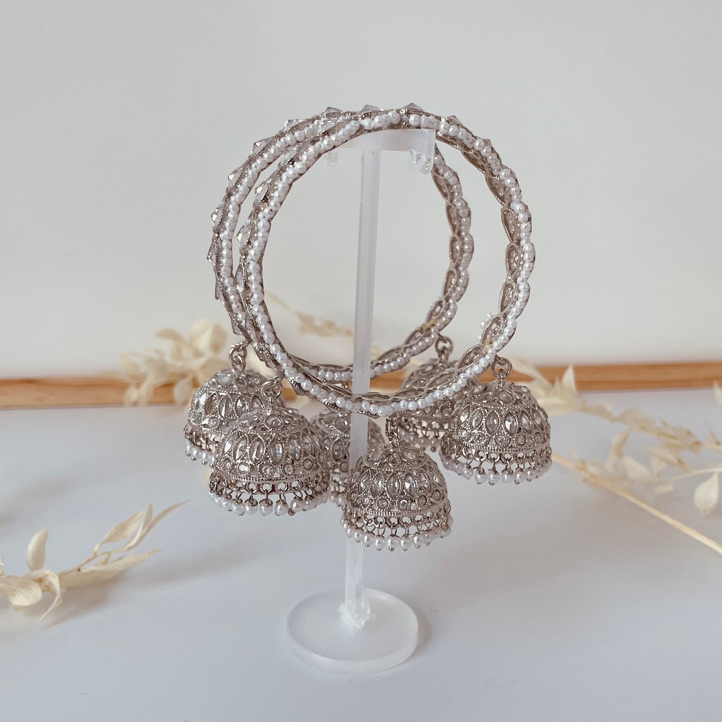 Eesha Bangles (Silver)