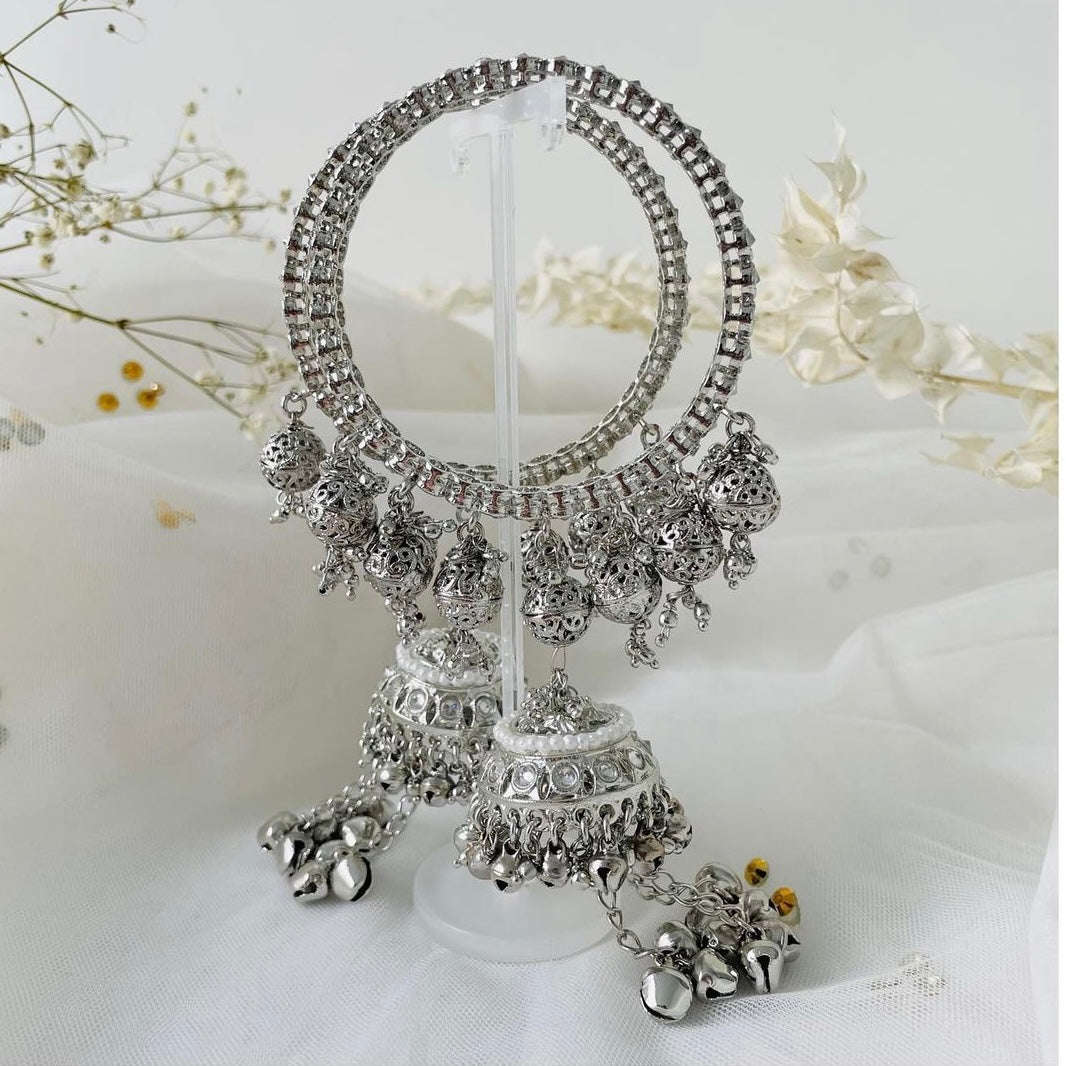 Saira Bangles (Silver)