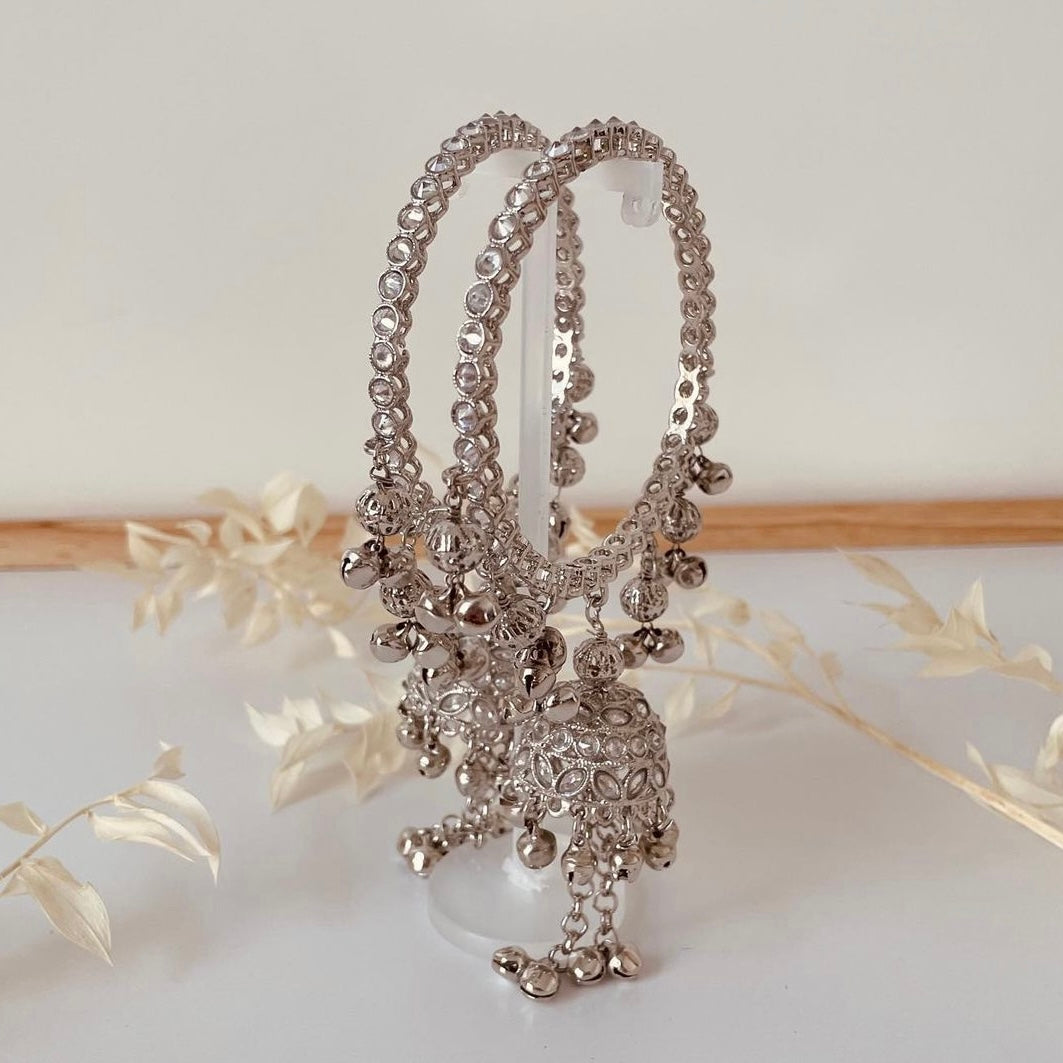 Surbhi Bangles (Silver)