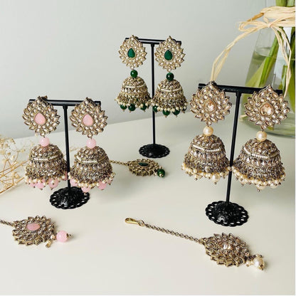 Ambar Earrings (Pink)