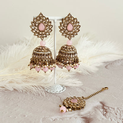 Ambar Earrings (Pink)