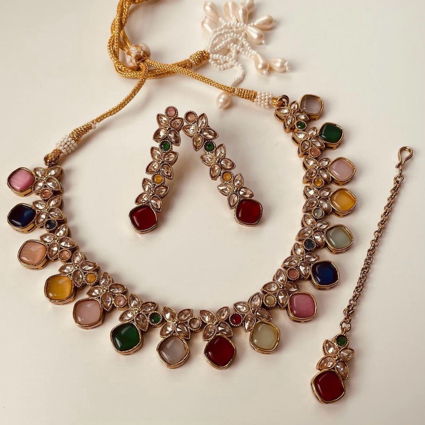 Maahi Necklace Set (Multi)
