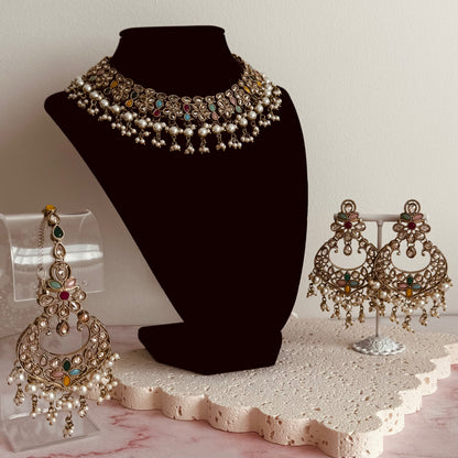 Riti Necklace Set (Multi-colour)